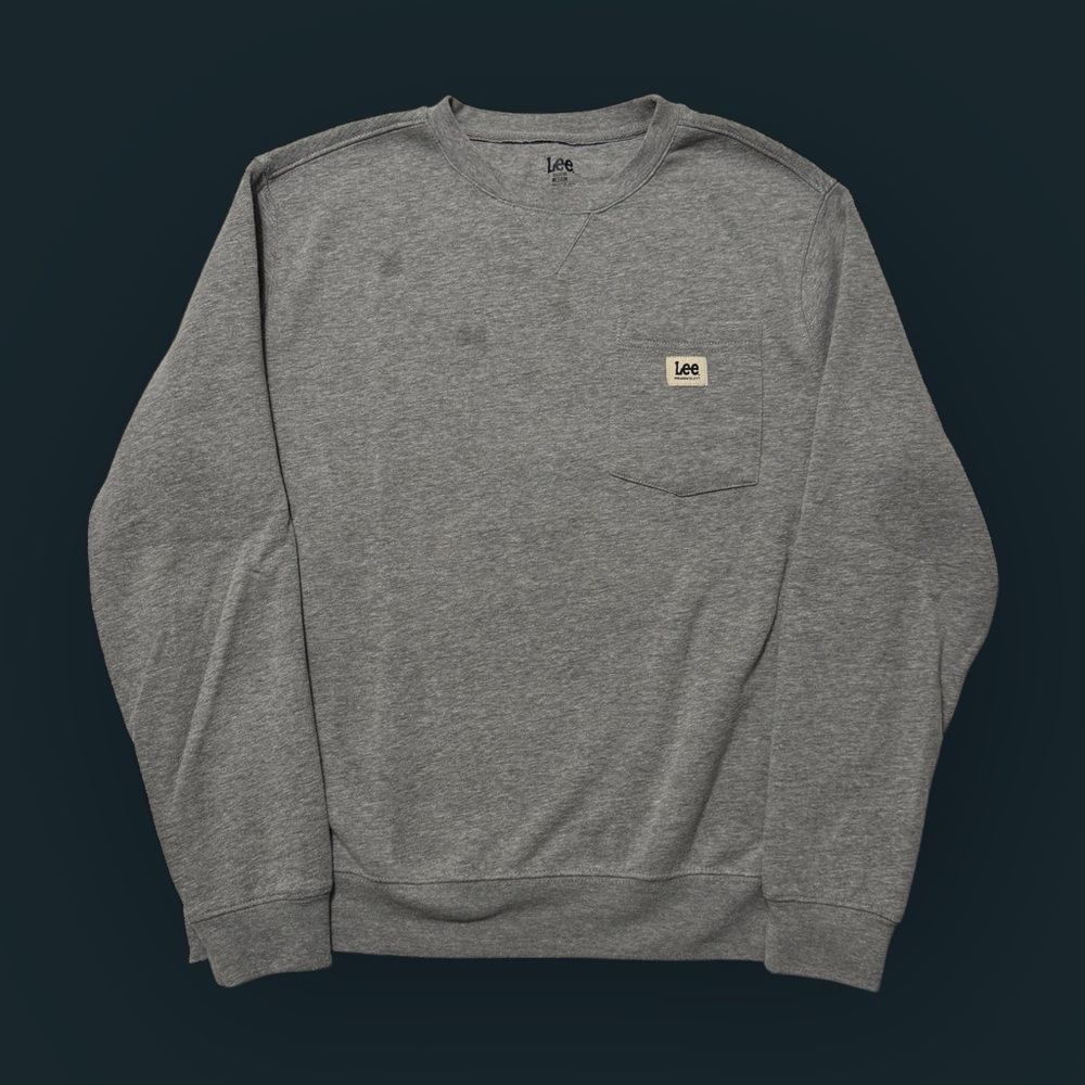 Vintage Lee Grey Pocket Sweatshirt